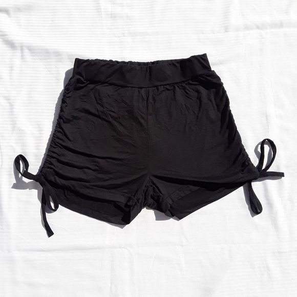 Love Love Love side cinched booty shorts - Picture 1 of 5